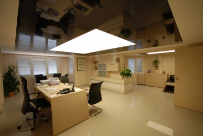 Натяжные потолки в офисе, кабинете_27