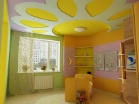 Натяжные потолки в детской комнате_6