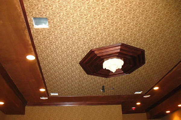 Тканевый натяжной потолок